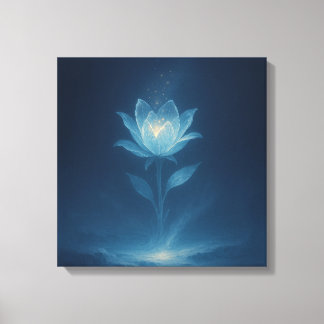 Midnight Bloom Canvas Print