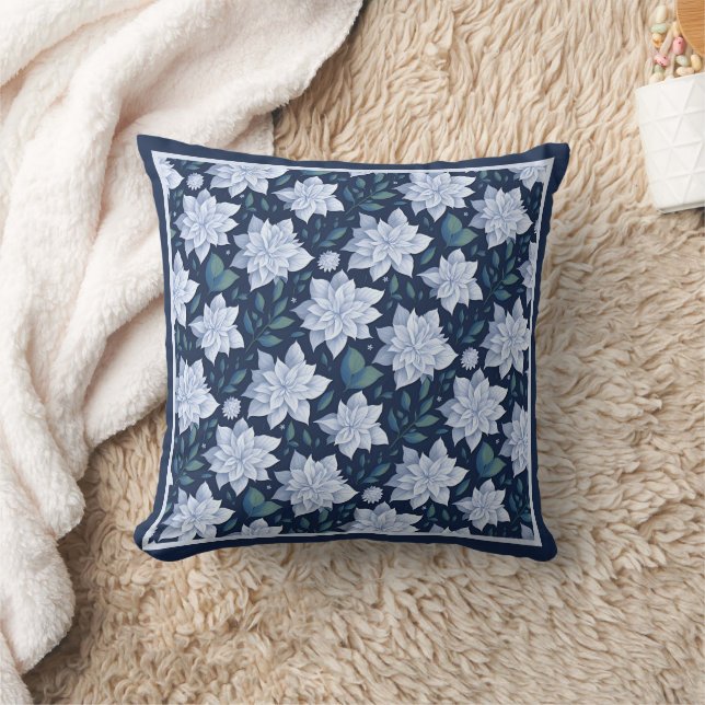 Midnight Bloom -  Cushion (Blanket)