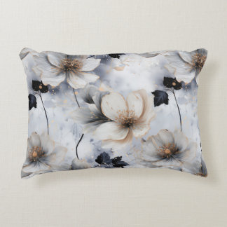 Midnight Bloom Floral Duvet Cover – Elegant Decorative Cushion