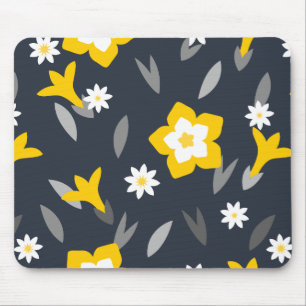 Midnight Bloom Mouse Mat