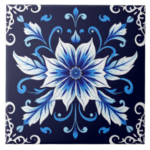 midnight bloom tile