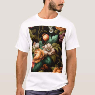 Midnight Blossom Aesthetic T-Shirt