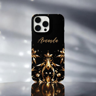 Midnight Blossom iPhone 16 Pro Max Case