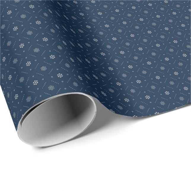 Midnight Blossom Gift Wrap (Roll Corner)