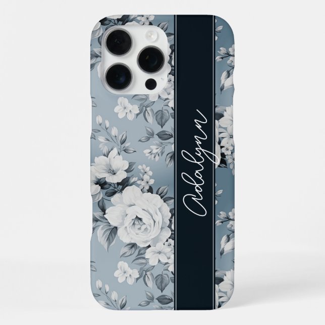 Midnight Blossom iPhone Case (Back)