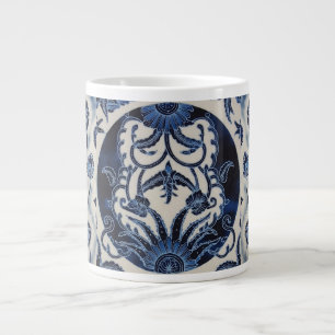 Midnight Blue Blooms Speciality Mug
