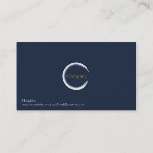 Midnight Blue Business Card