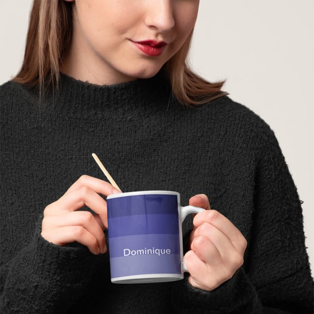 Midnight Blue Colour Shades Coffee Mug (Creator Uploaded)