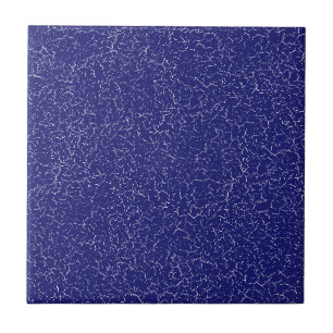 Midnight Blue Crackle Glaze Solid Color Tile
