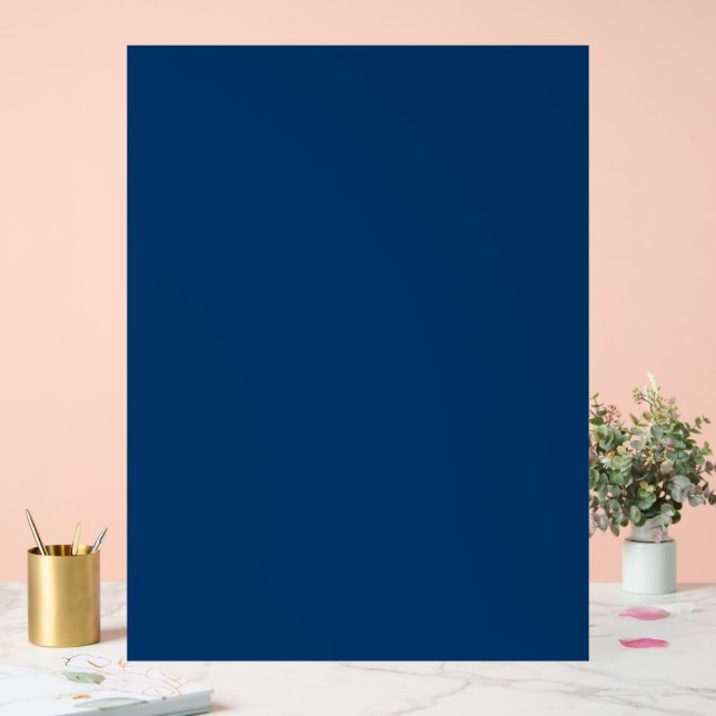 Midnight Blue Custom Acrylic Sign (Wedding)
