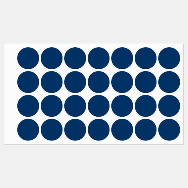 Midnight Blue Custom Labels – Bulk & Personalised (Sheet)