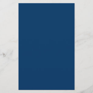 Midnight Blue Custom Stationery