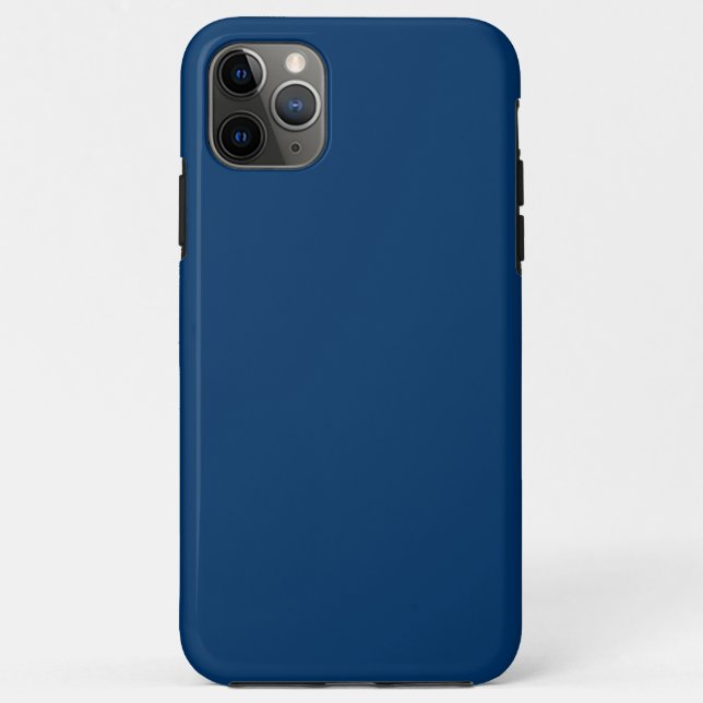 Midnight Blue Customisable Wine Gift Box Case-Mate iPhone Case (Back)