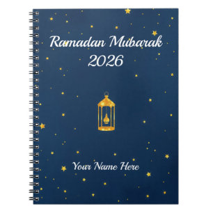 Midnight Blue Gold Dust Notebook