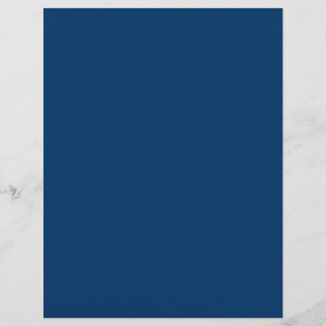 Midnight Blue Letterhead – Customisable (Front)