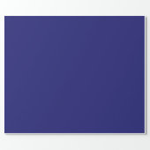 Midnight Blue Matte Wrapping Paper (Flat)