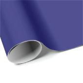 Midnight Blue Matte Wrapping Paper (Roll Corner)