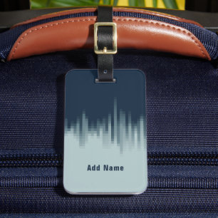 Midnight Blue - Personalizable! Luggage Tag
