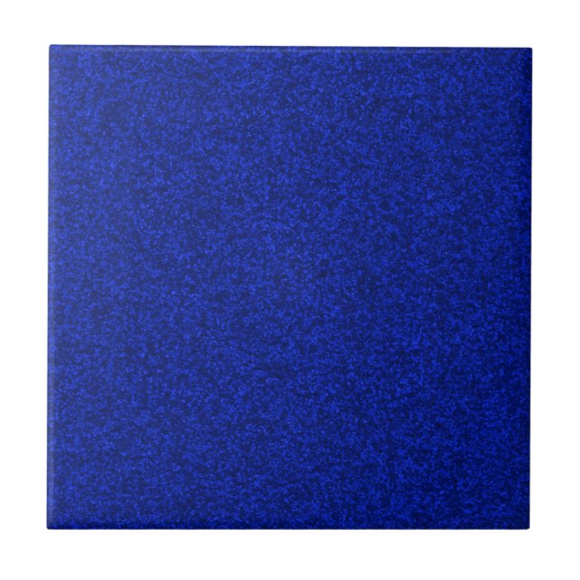 Midnight Blue Sparkly Bits Tile (Front)