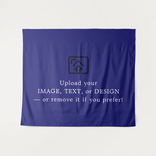 Midnight Blue Tapestry – Make It Yours Today (Front (Horizontal))
