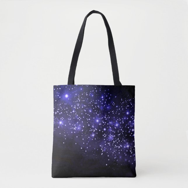 Midnight Blue Twilight Tote Bag (Front)