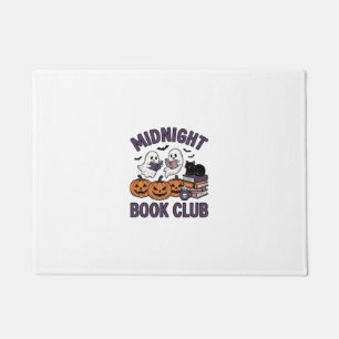 Midnight Book Club Halloween Reading Design_1 Doormat