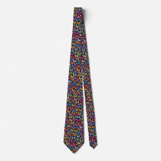 Midnight Butterfly Dance Tie