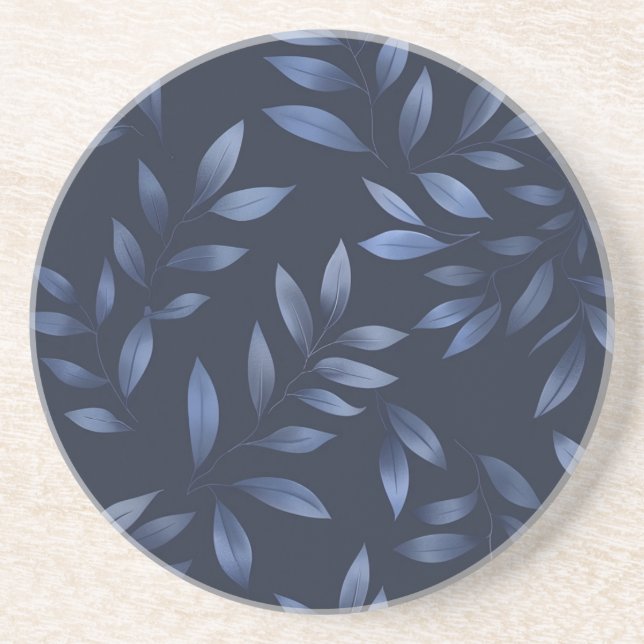 Midnight Canopy Botanical Coaster (Front)