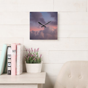 Midnight Caribbean Summer Dream 1 Square Wall Clock