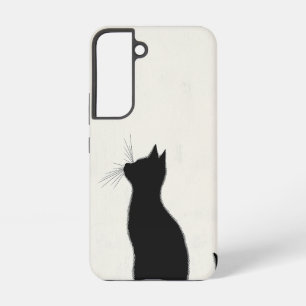 Midnight Cat Silhouette Phone Case