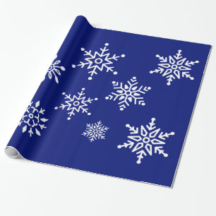 Midnight Clear -  Snowflakes Wrapping Paper