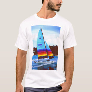 Midnight cowboy Hobie sailing boat T-Shirt