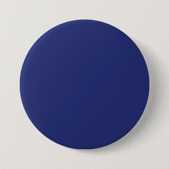 Midnight Dark Blue Personalised Navy Background 7.5 Cm Round Badge (Front)