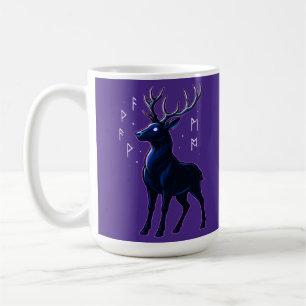 Midnight Deer Magic Coffee Mug