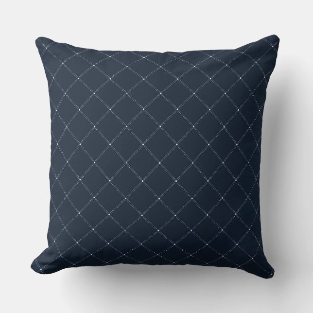 Midnight Diamonds Accent Cushion (Front)