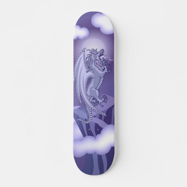 Midnight Dragon Skateboard (Front)