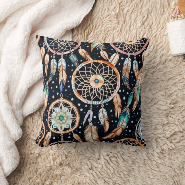 Midnight Dream-Catching Cushion (Blanket)
