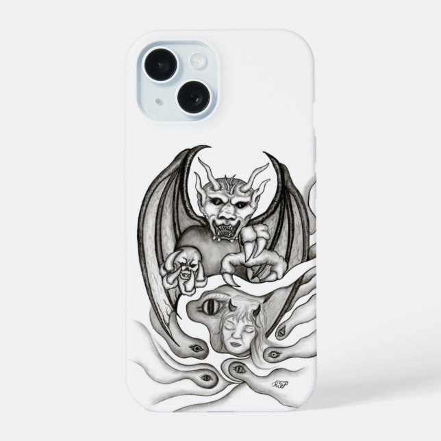 Midnight Dream - Devils iPhone 15 Case (Back)