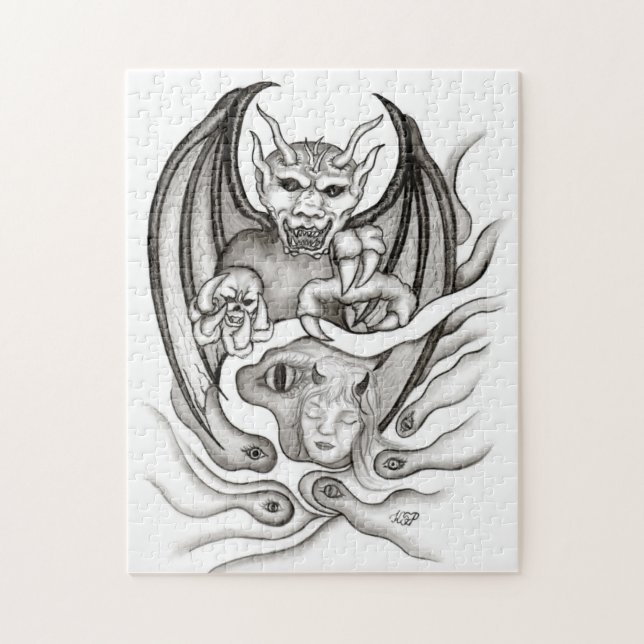 Midnight Dream - Devils Jigsaw Puzzle (Vertical)