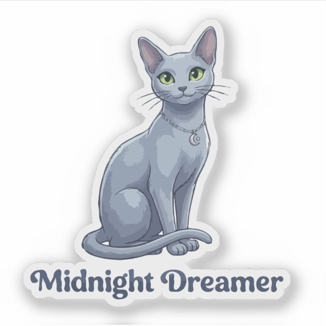  Midnight Dreamer Celestial Cat (Front)