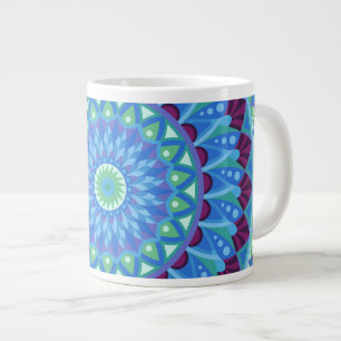 Midnight Dreams Mandala Large Coffee Mug