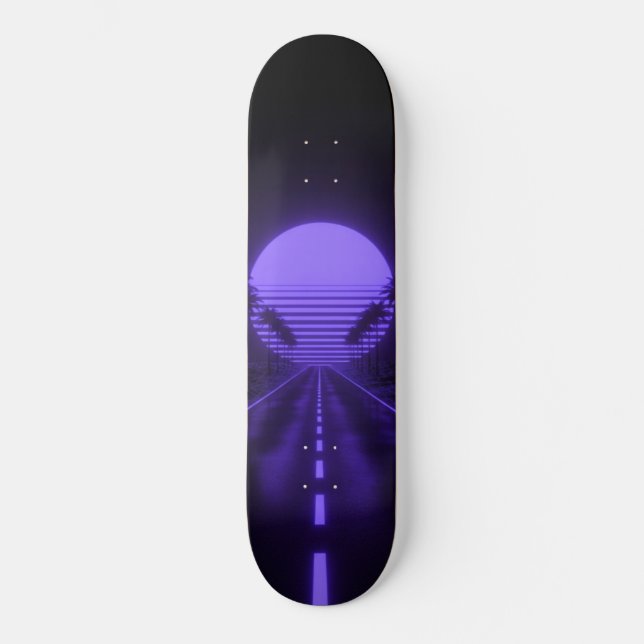 Midnight Drive  Skateboard (Front)