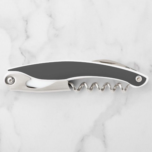 Midnight Elegance Bridal Shower Corkscrew (Front)