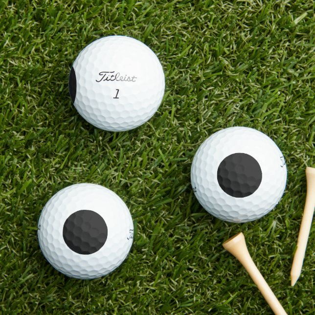 Midnight Elegance Bridal Shower Golf Balls (Insitu Grass)