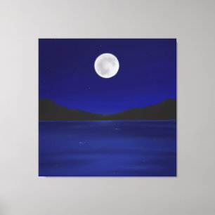 Midnight Embrace Canvas Print