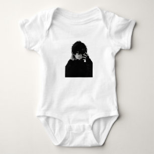 Midnight-Emo Anime Boy - Dark Aesthetic Baby Bodys Bodysuit