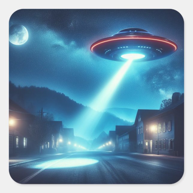 Midnight Encounter: The Arrival Square Sticker (Front)