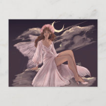 Midnight Fairy Postcard
