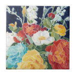 Midnight Florals I Tile<br><div class="desc">Floral</div>