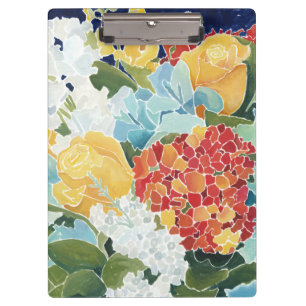 Midnight Florals II Clipboard